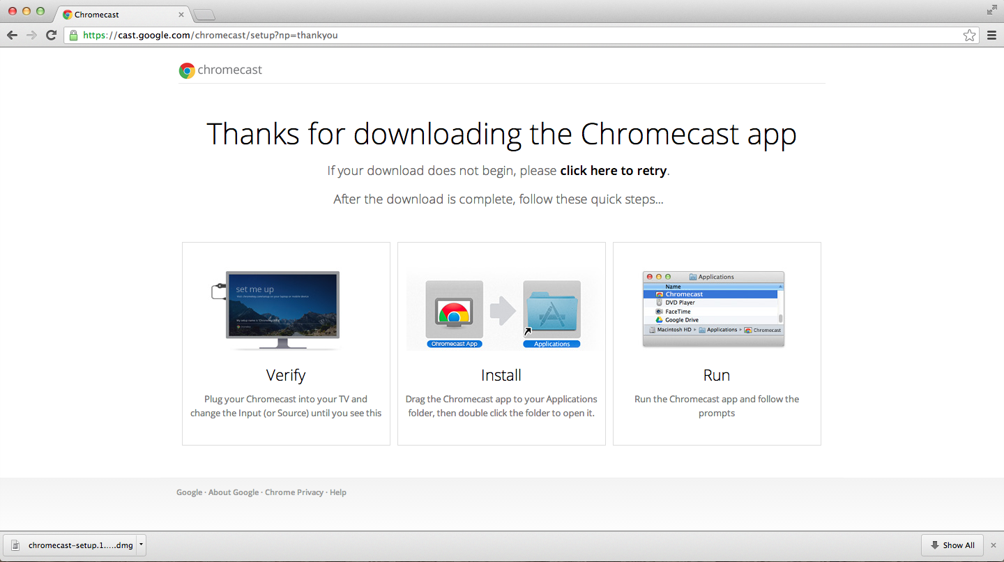 chromecast player for mac